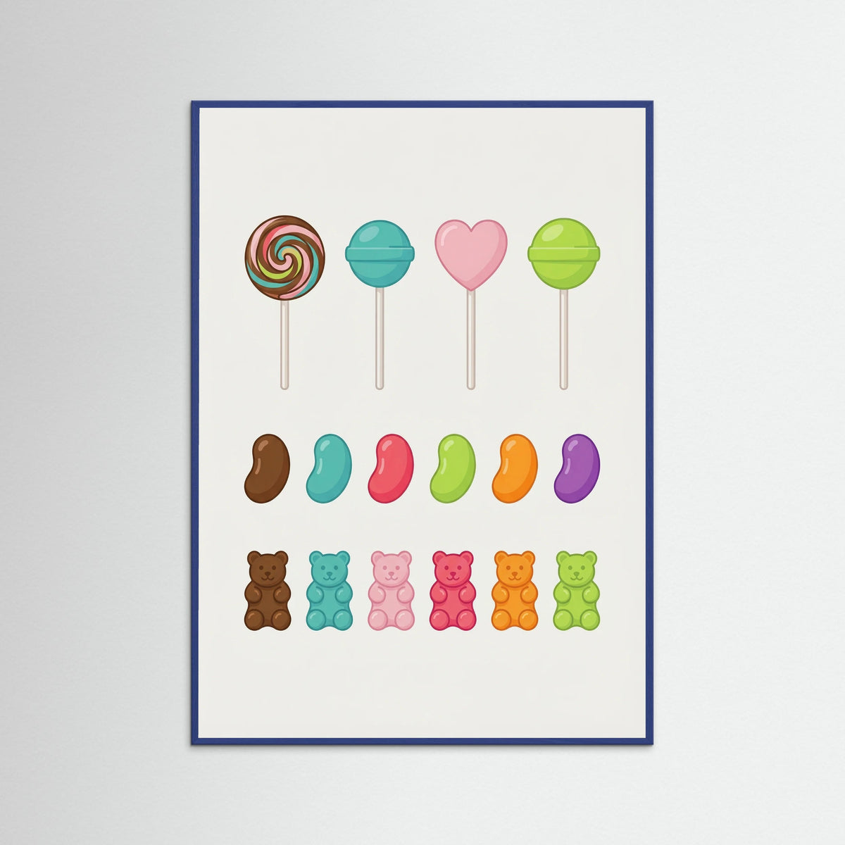 Blue Wood Frozen Hues