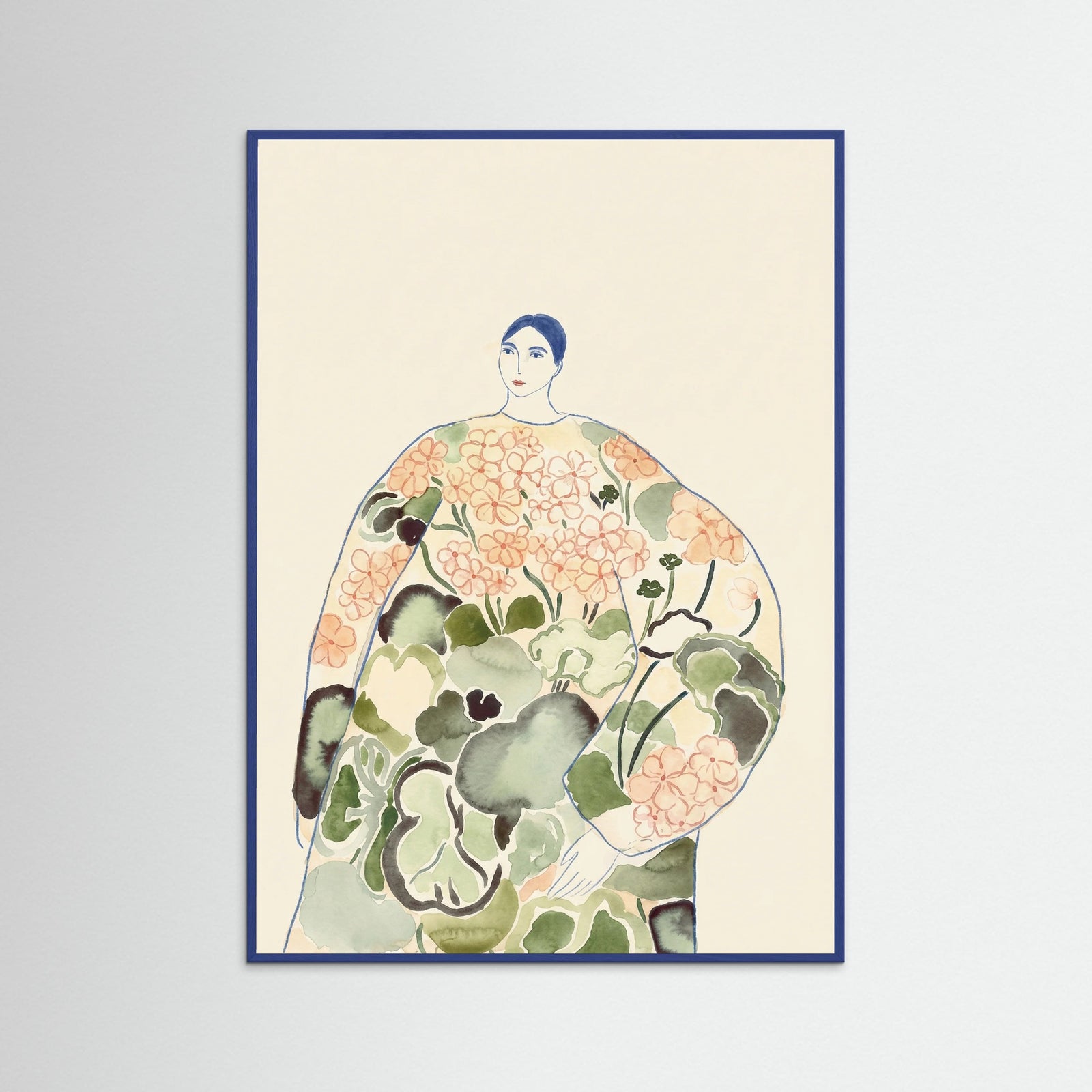 Blue Wood Gentle Bloom