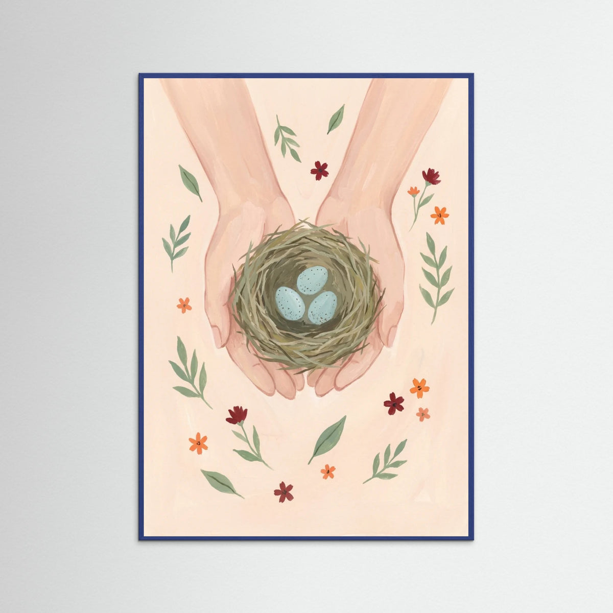 Blue Wood Gentle Blooms