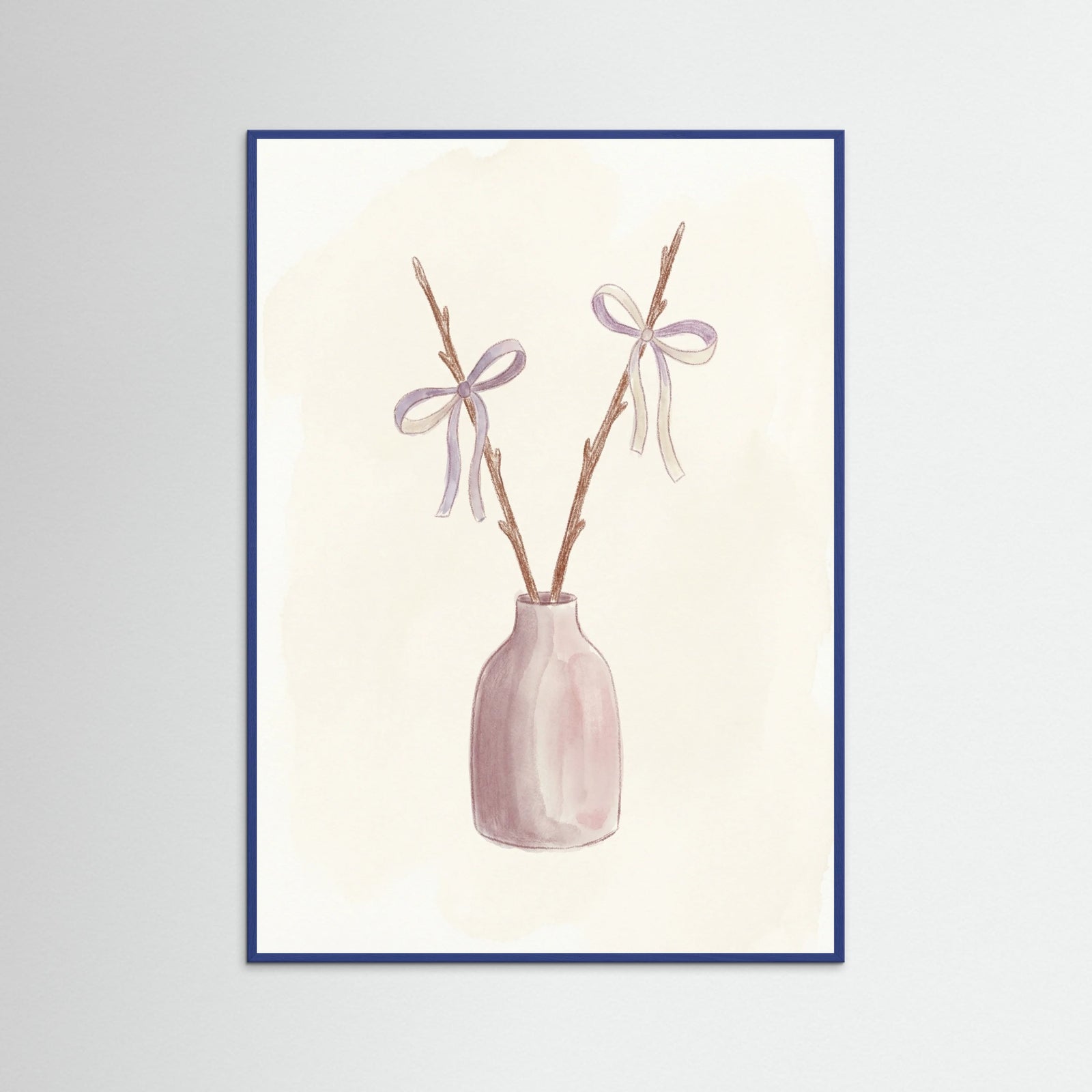 Blue Wood Gentle Gaze