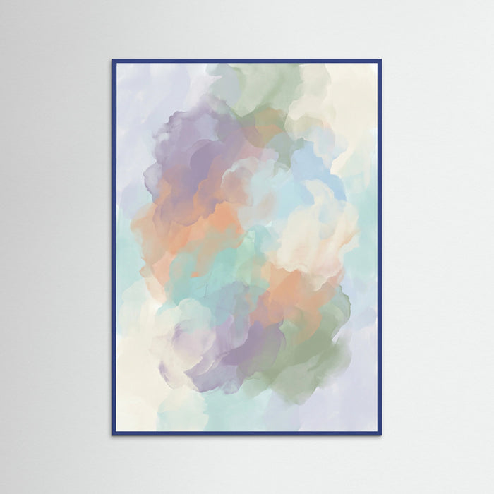 Blue Wood Gentle Hues