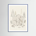 Blue Wood Gentle Kin