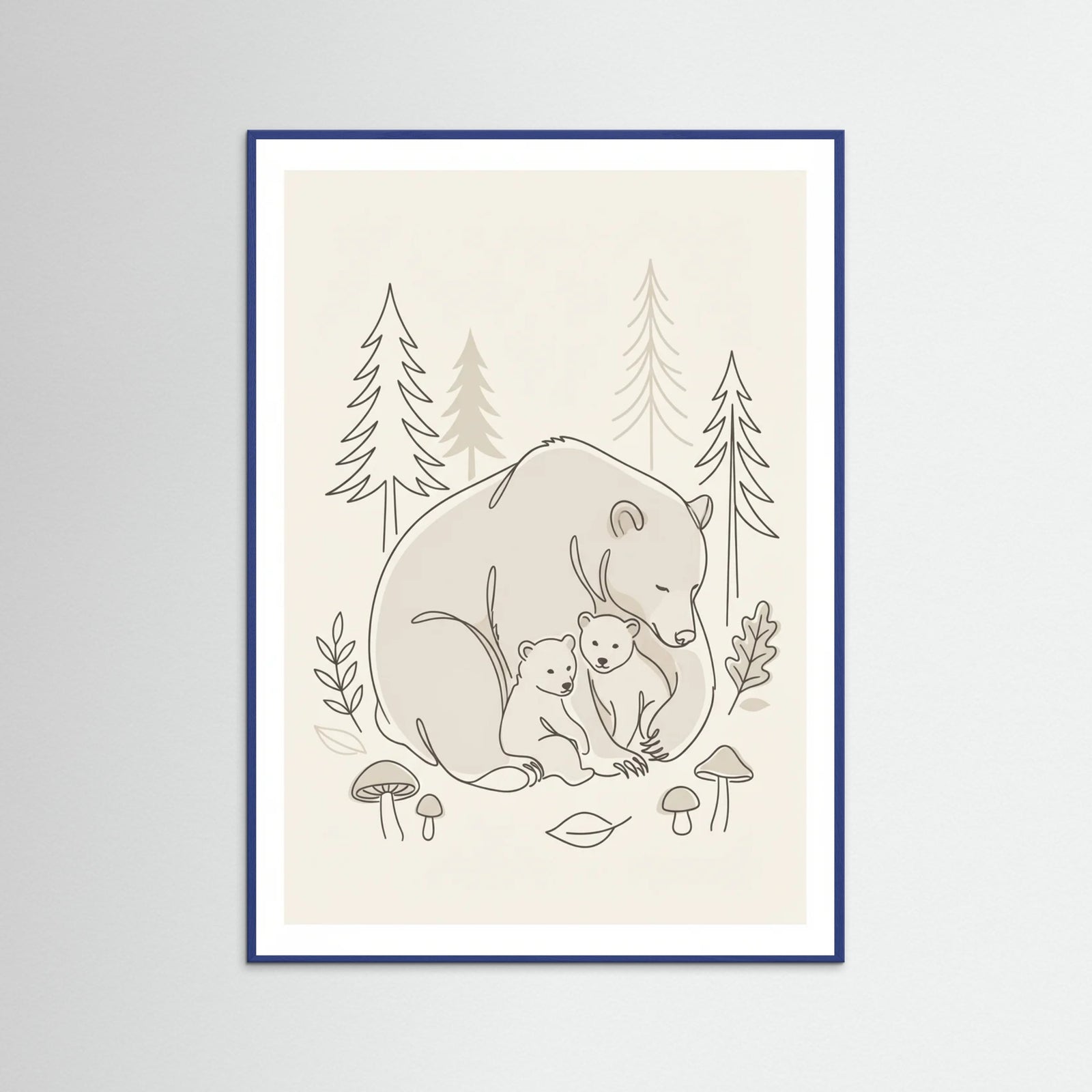 Blue Wood Gentle Kin