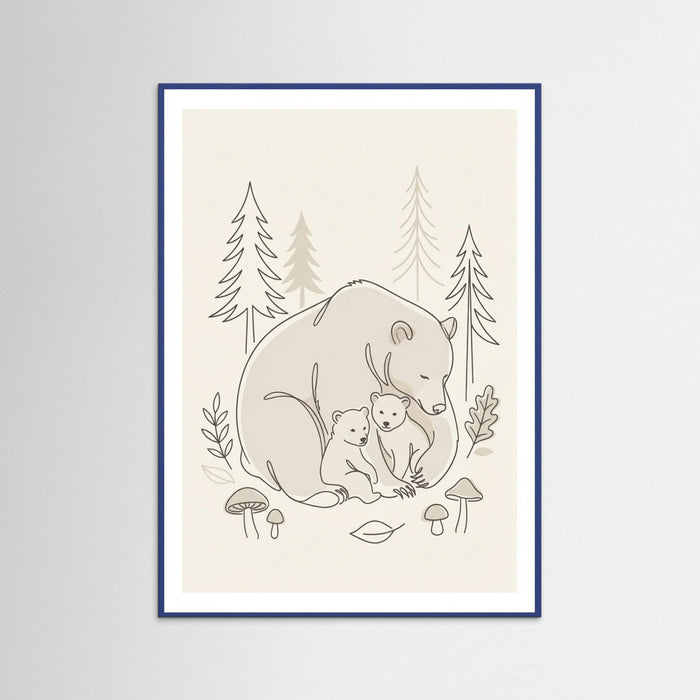 Blue Wood Gentle Kin