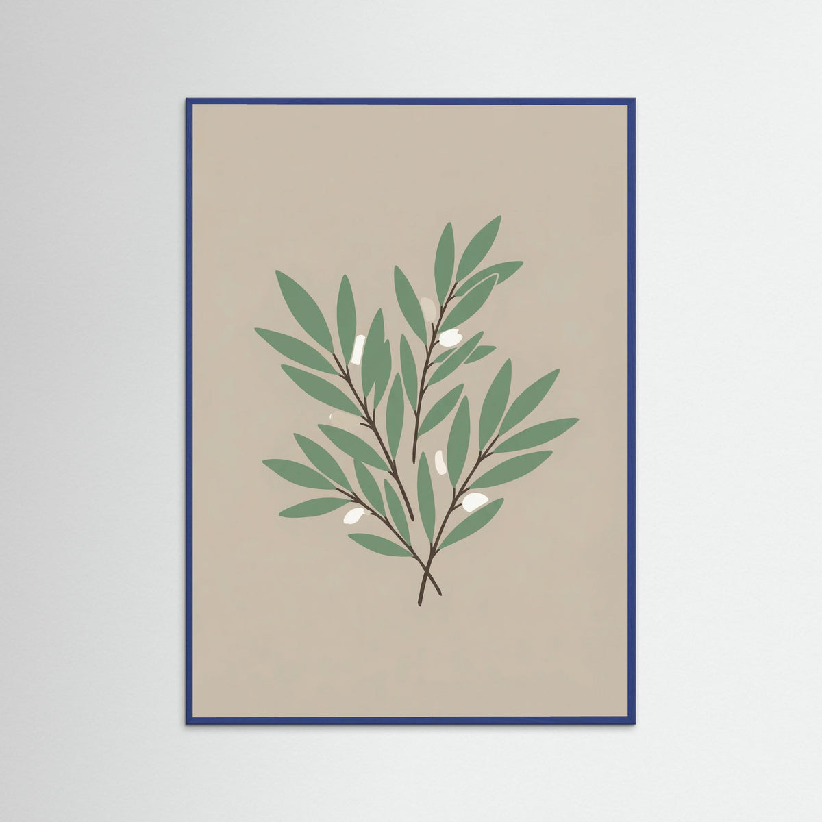 Blue Wood Gentle Magnolias