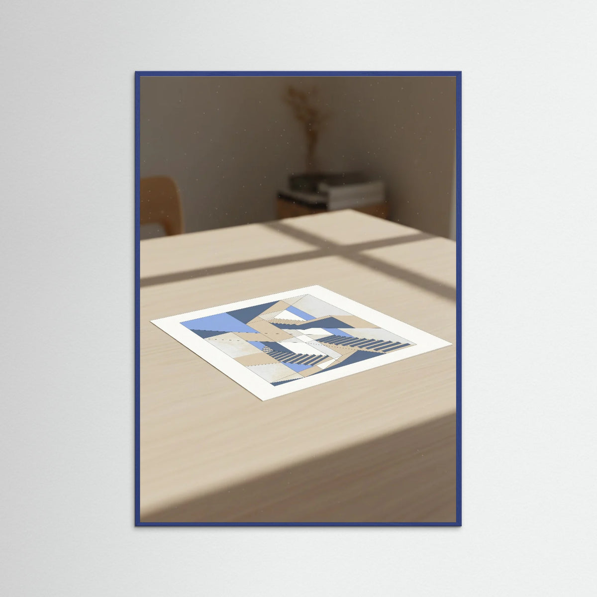 Blue Wood Geometric Aperture