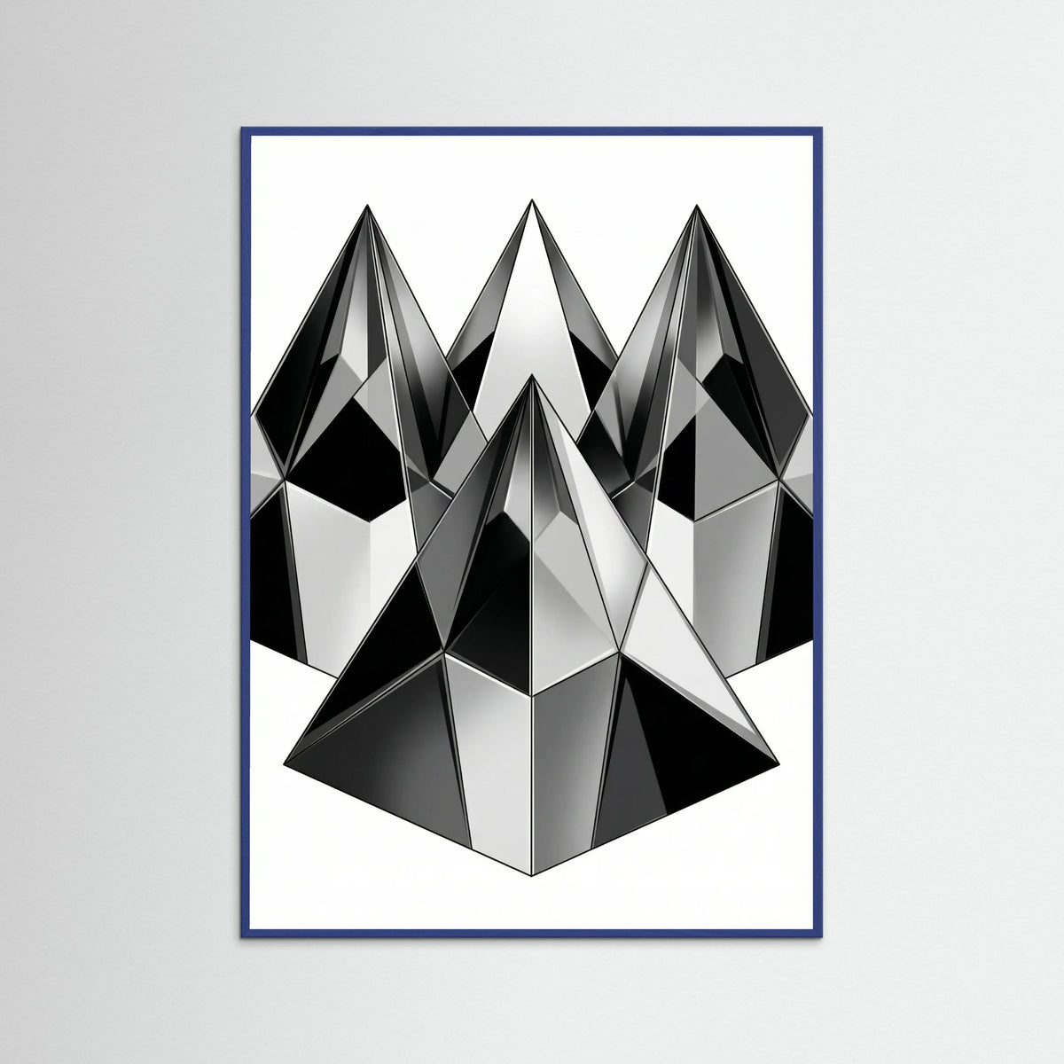Blue Wood Geometric Facets