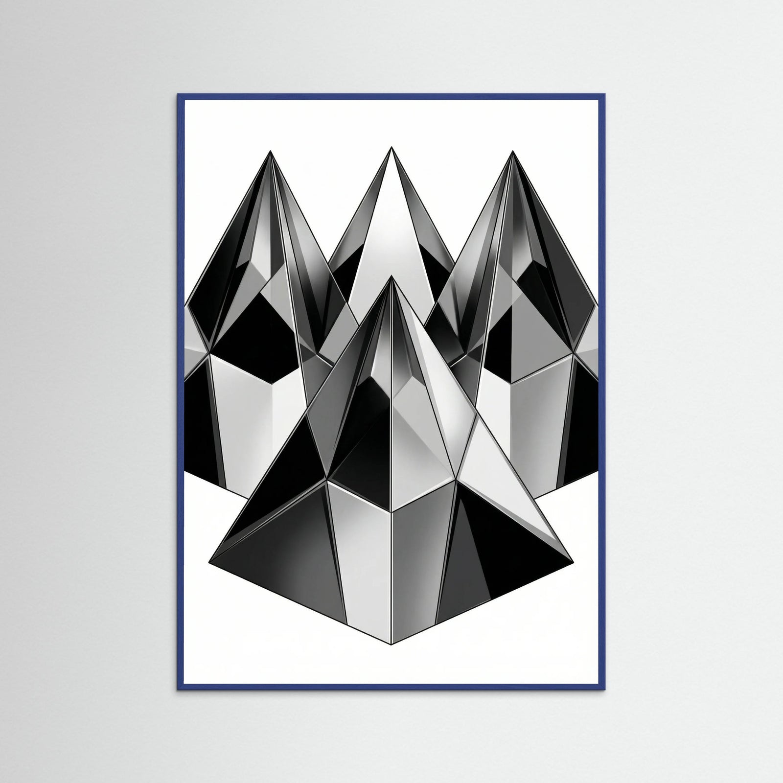 Blue Wood Geometric Facets