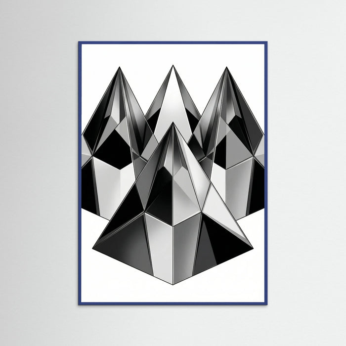 Blue Wood Geometric Facets