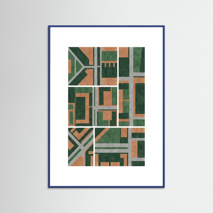 Blue Wood Geometric Structures