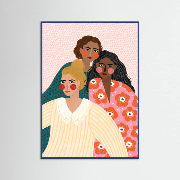 Girl Friends Poster – poster och konsttryck