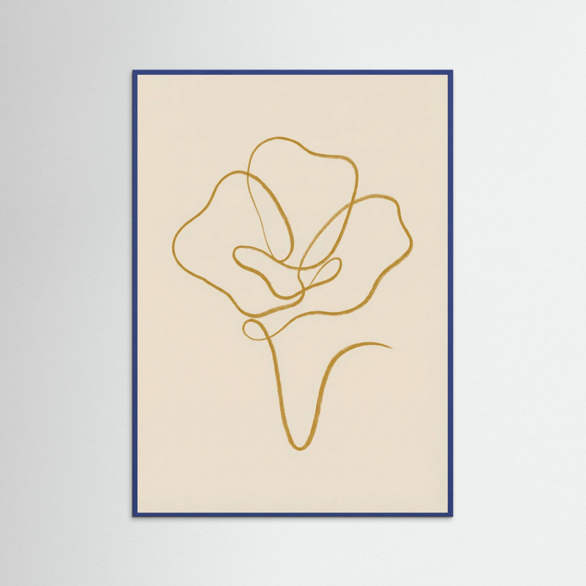 Blue Wood Golden Currents Beige
