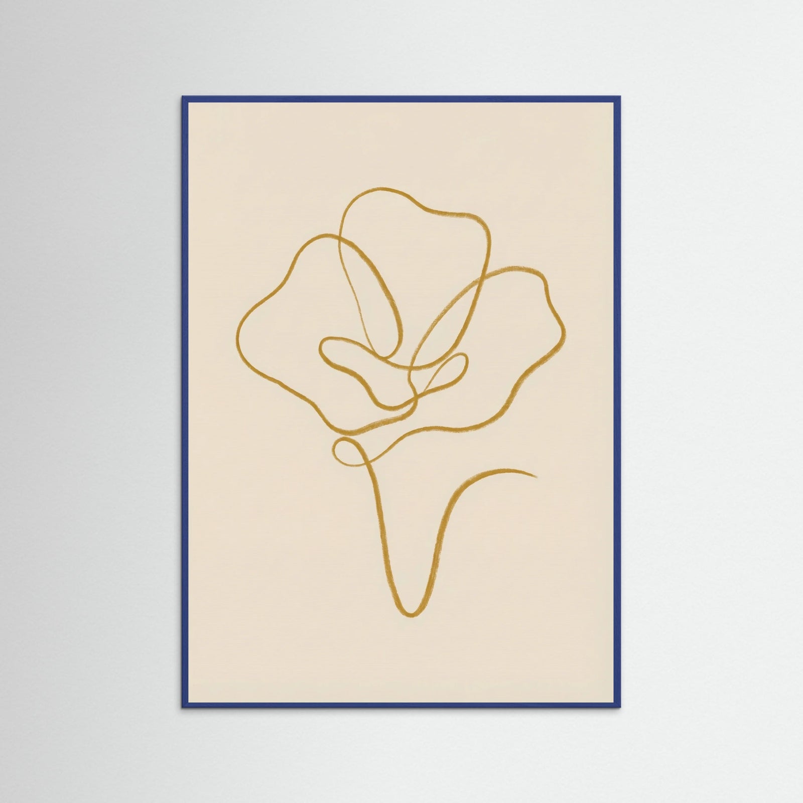 Blue Wood Golden Currents Beige