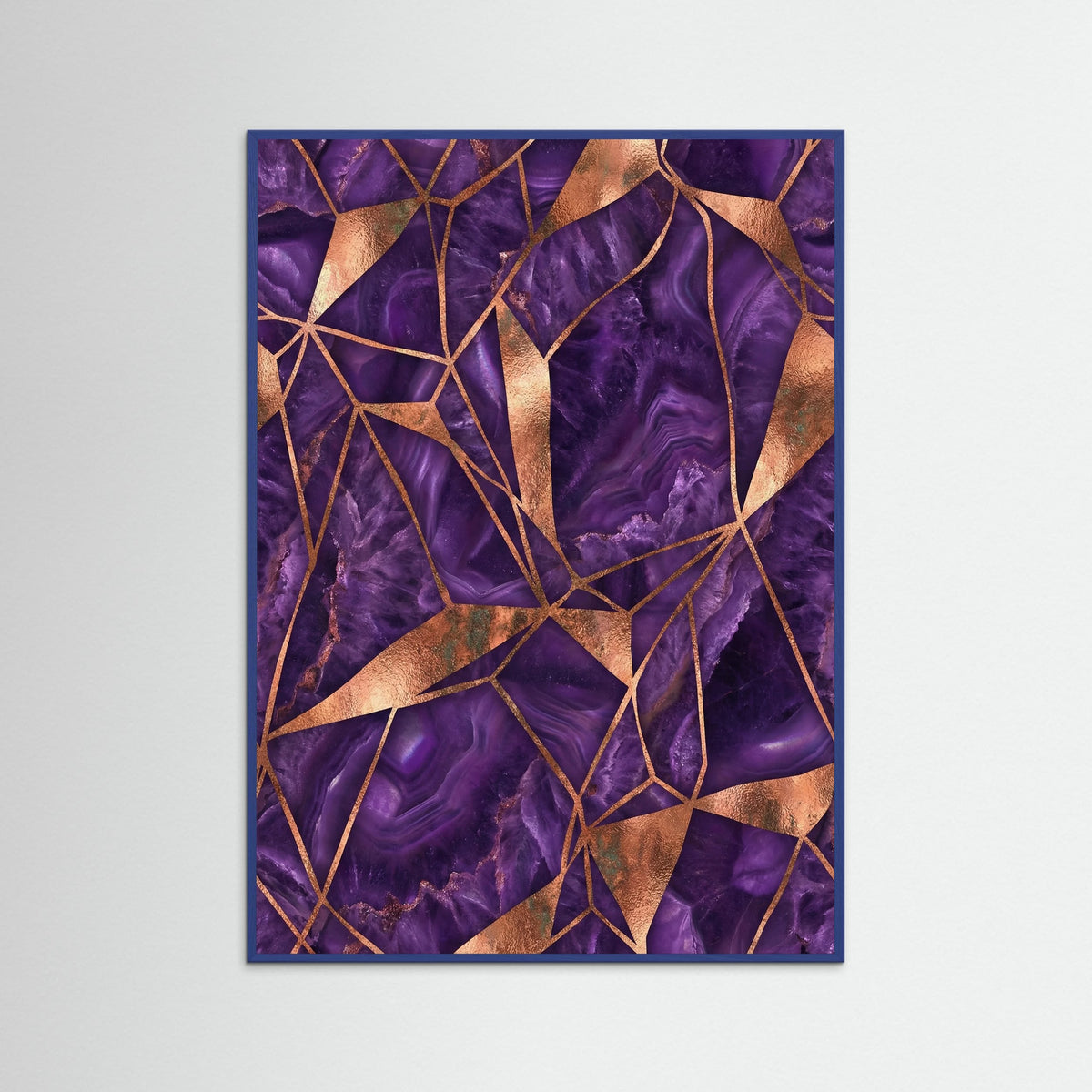 Blue Wood Golden Malachite