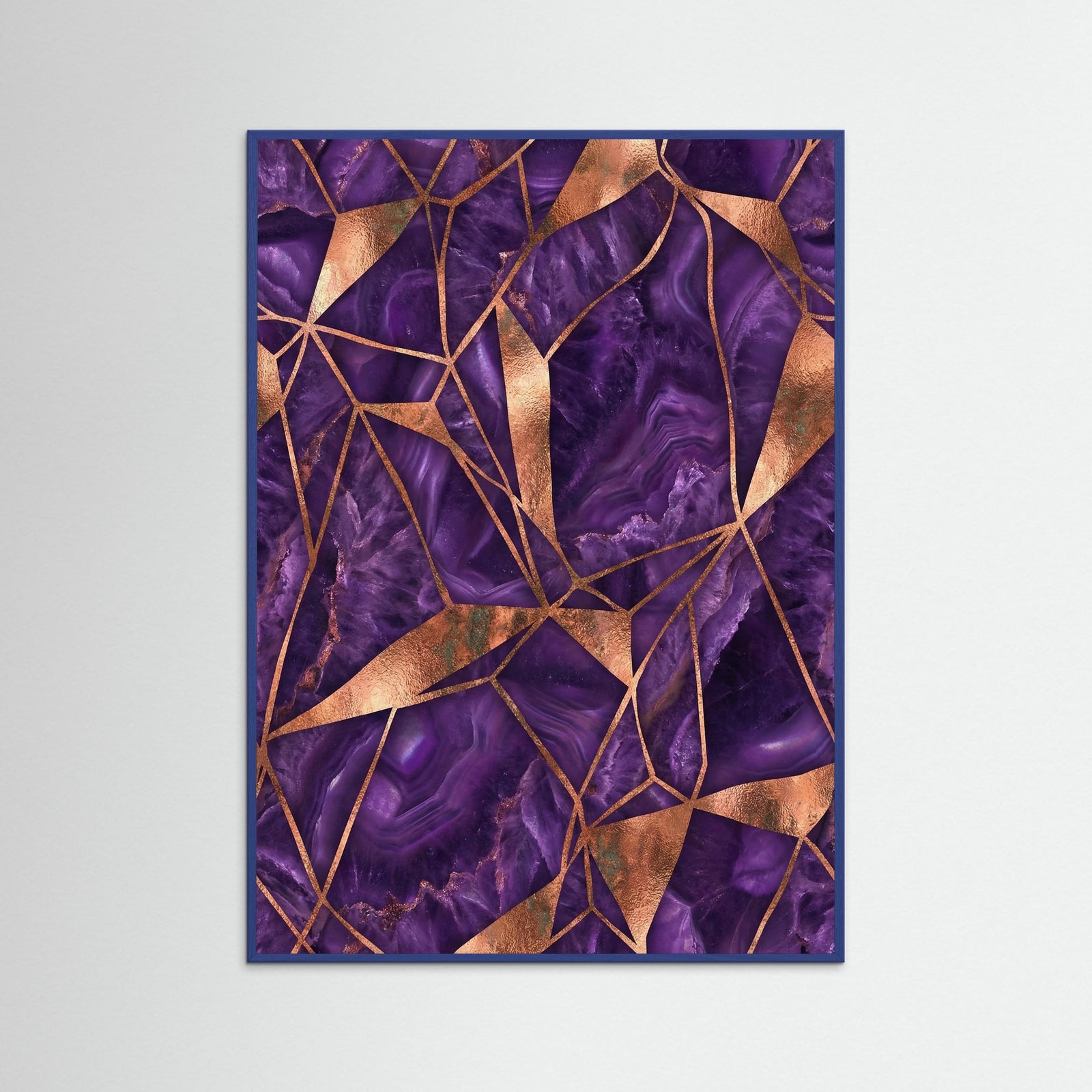 Blue Wood Golden Malachite