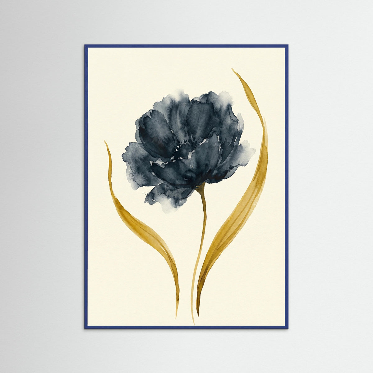 Blue Wood Golden Midnight Bloom