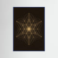 Blue Wood Golden Nexus