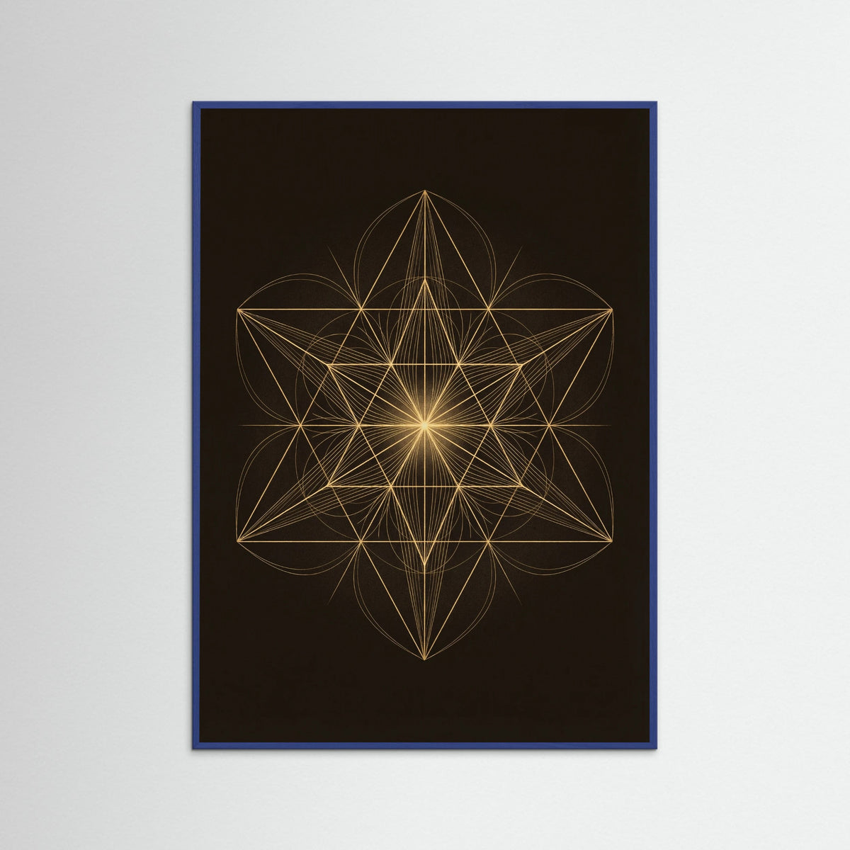 Blue Wood Golden Nexus