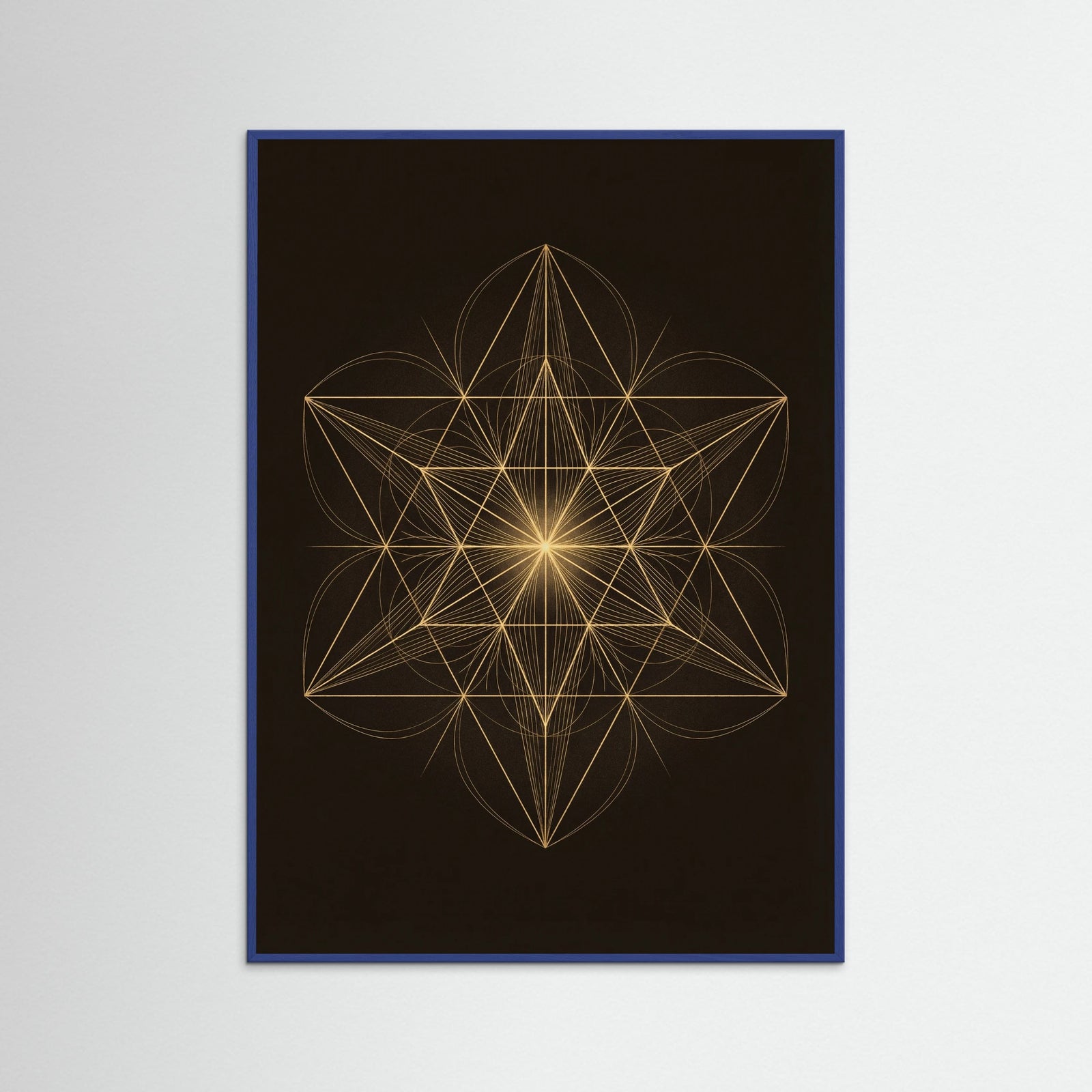 Blue Wood Golden Nexus