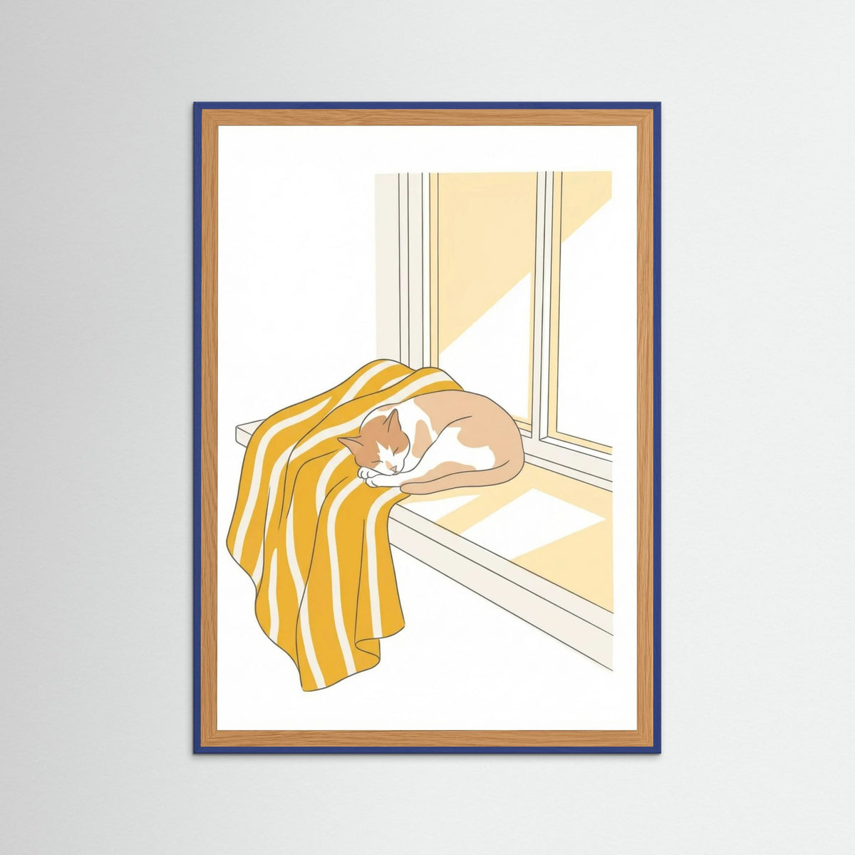 Blue Wood Golden Repose