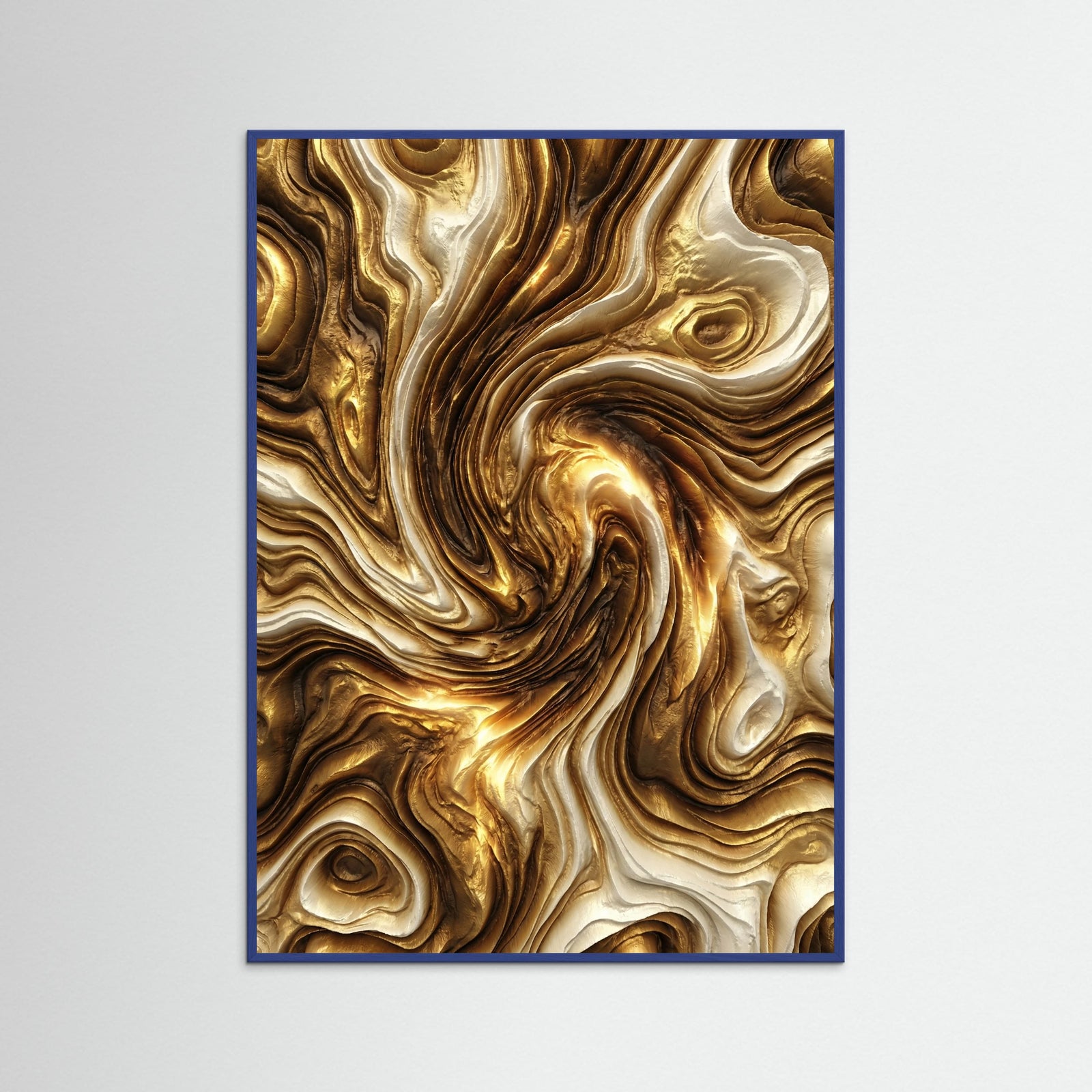 Blue Wood Golden Terrain