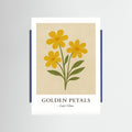 Blue Wood Golden petals