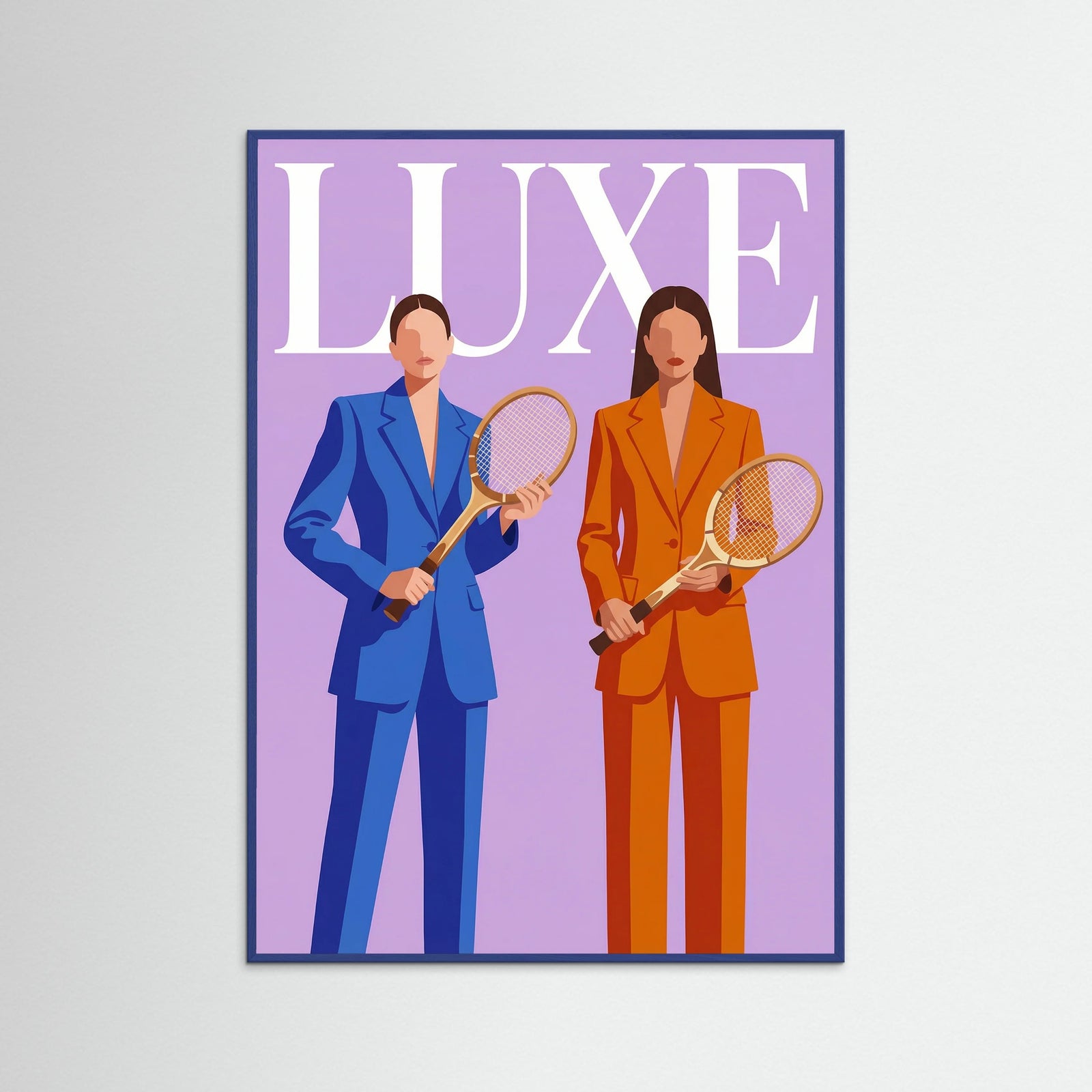 Blue Wood Golf Style Vogue