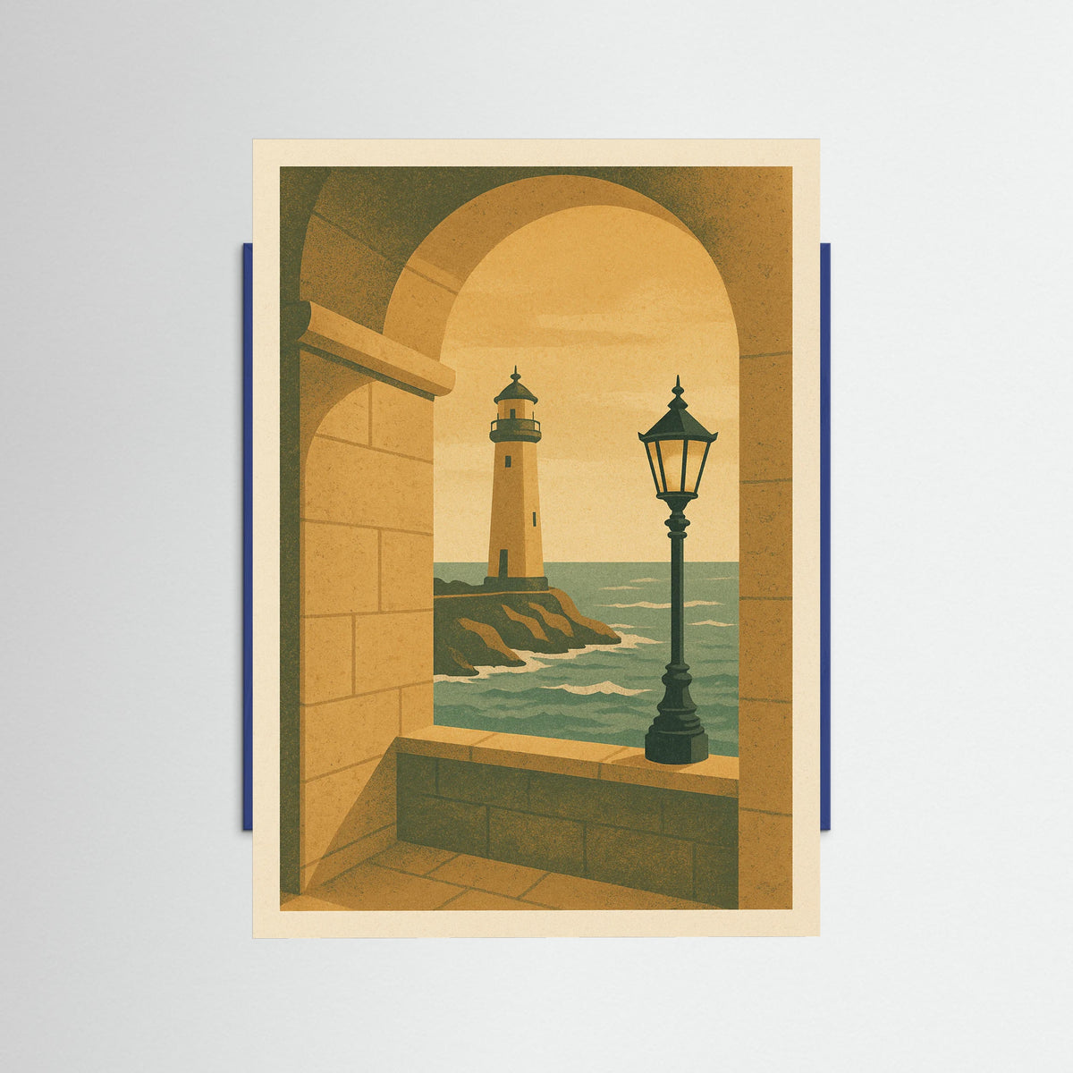 Blue Wood Gothic Illumination
