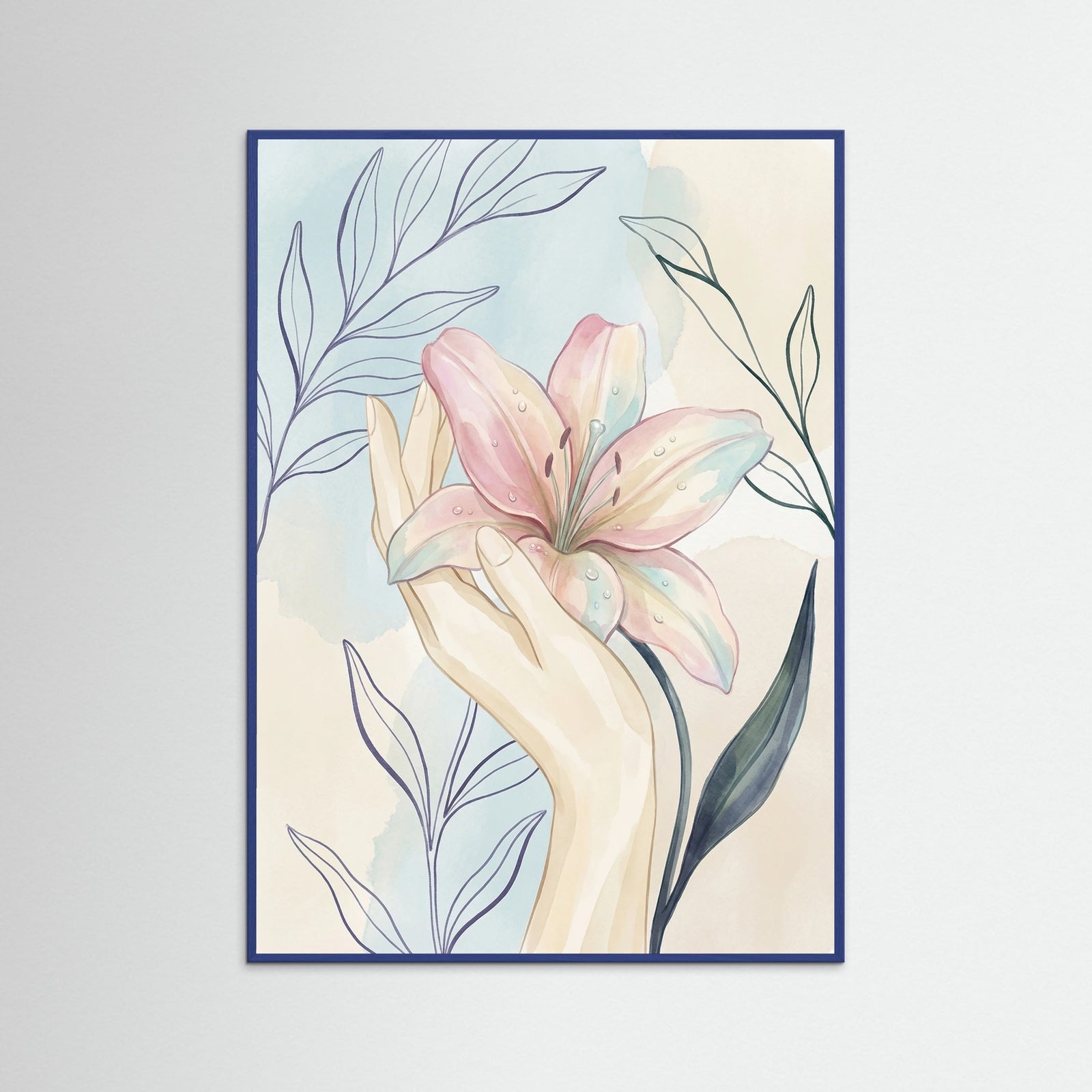 Blue Wood Graceful Bloom