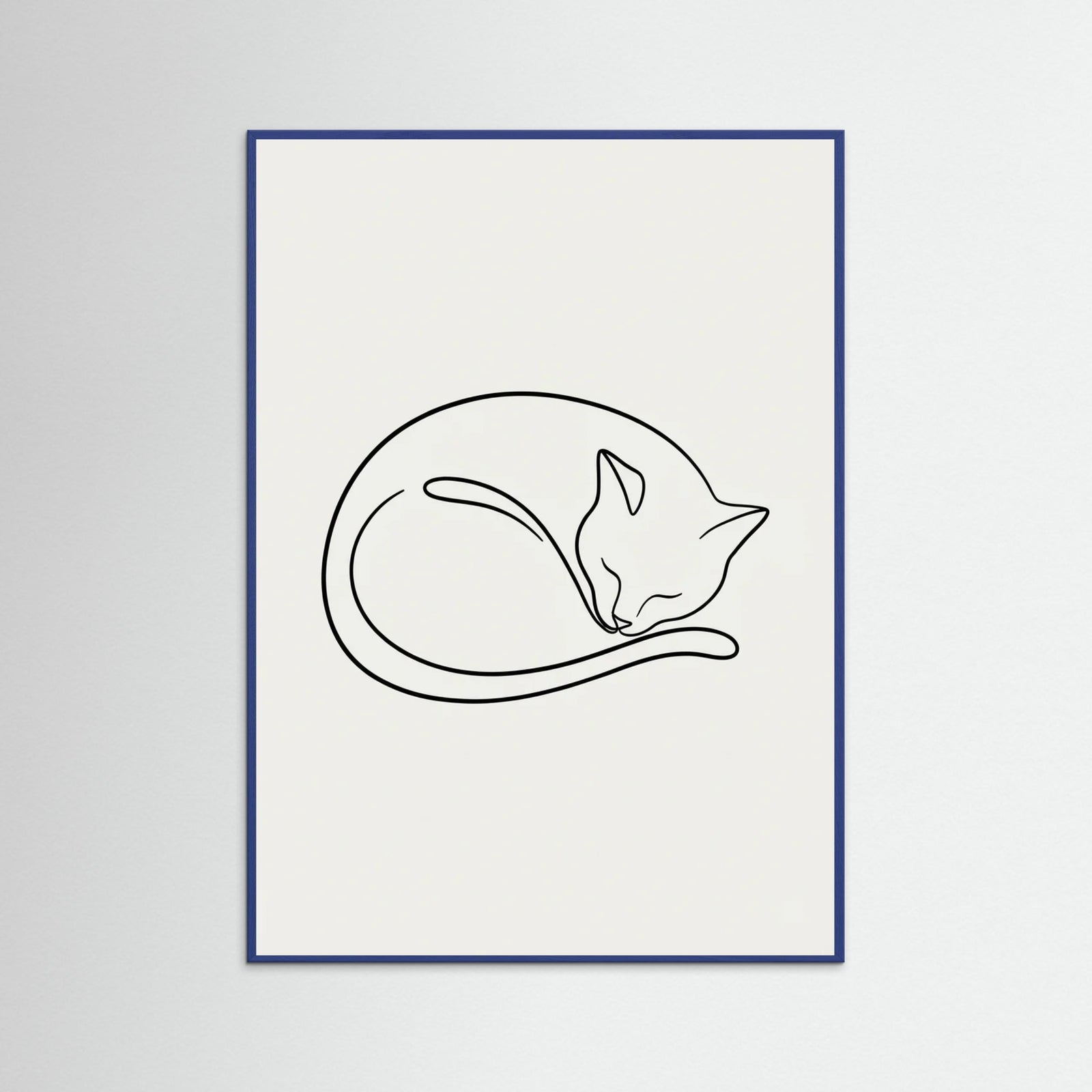 Blue Wood Graceful Contour