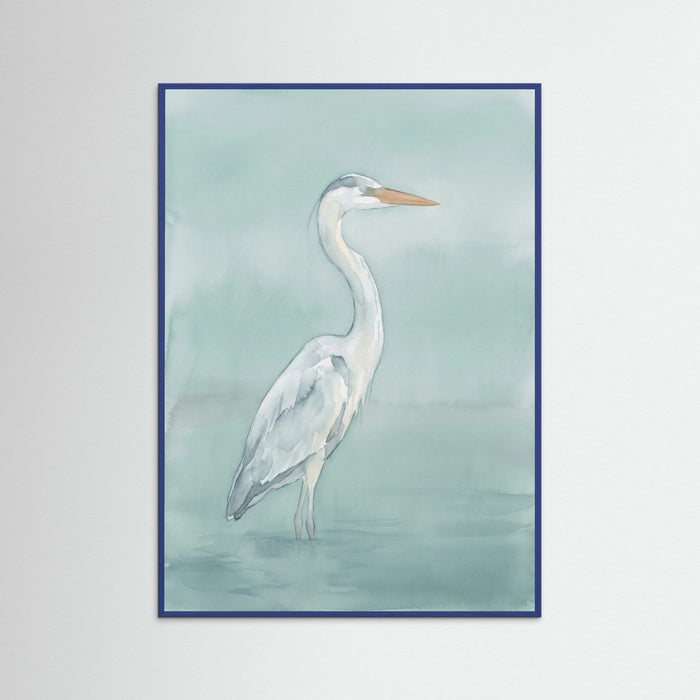 Blue Wood Graceful Swan