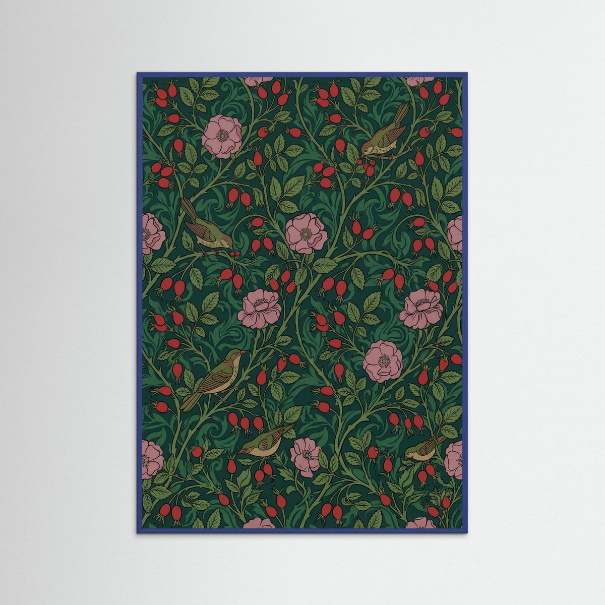 Blue Wood Grapevine Elegance