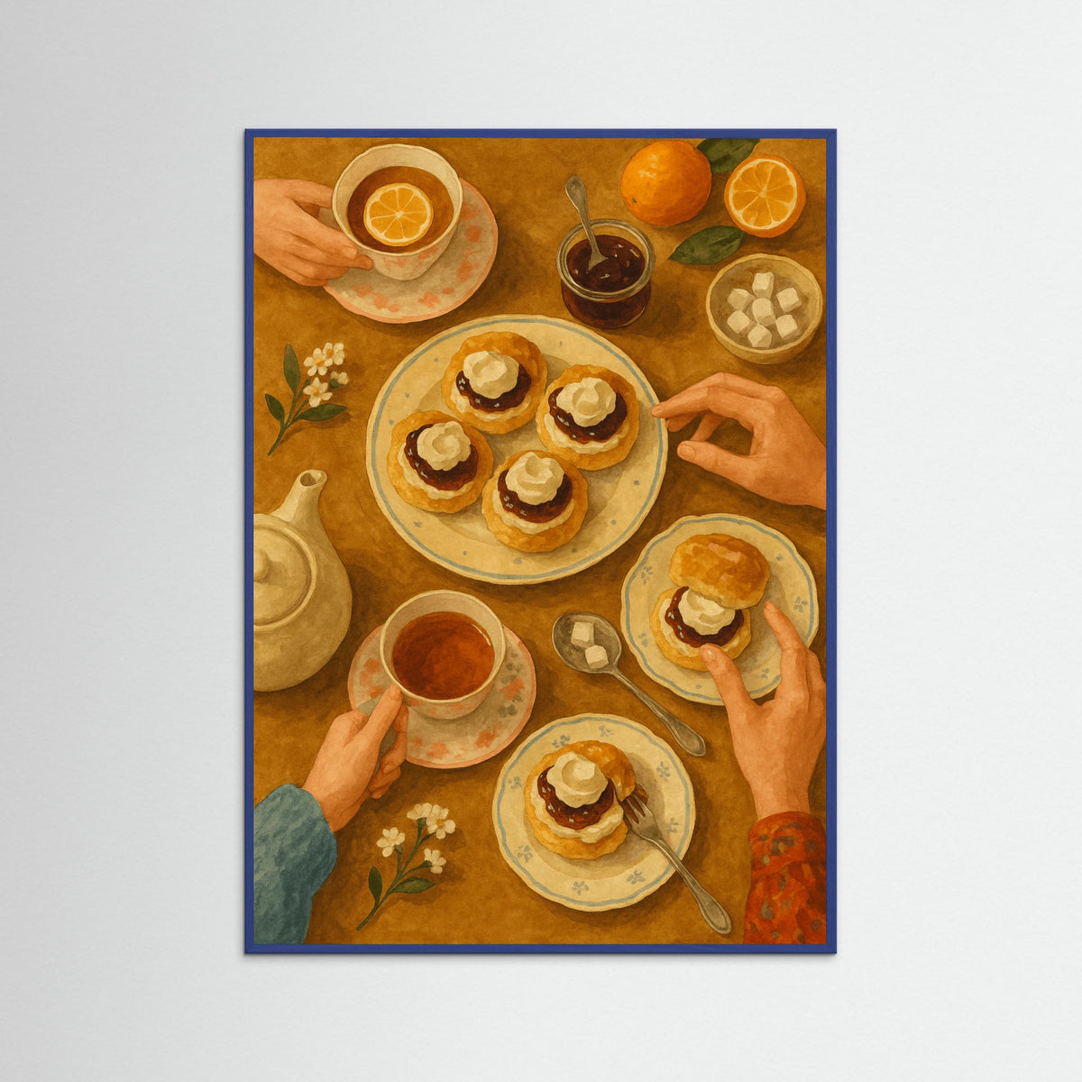 Blue Wood Green Essence Table