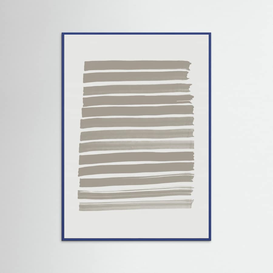 Green Strokes Poster – plakat og kunsttryk