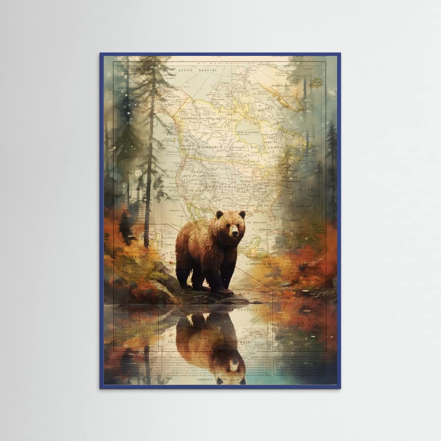 Blue Wood Grizzly 2 Poster