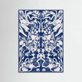 Póster Groovy Ultramarine Abstract – póster e impresión artística