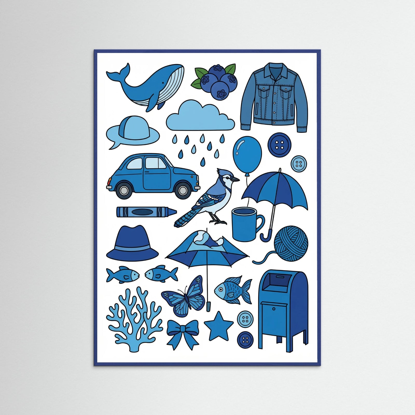 Blue Wood Gul Collection