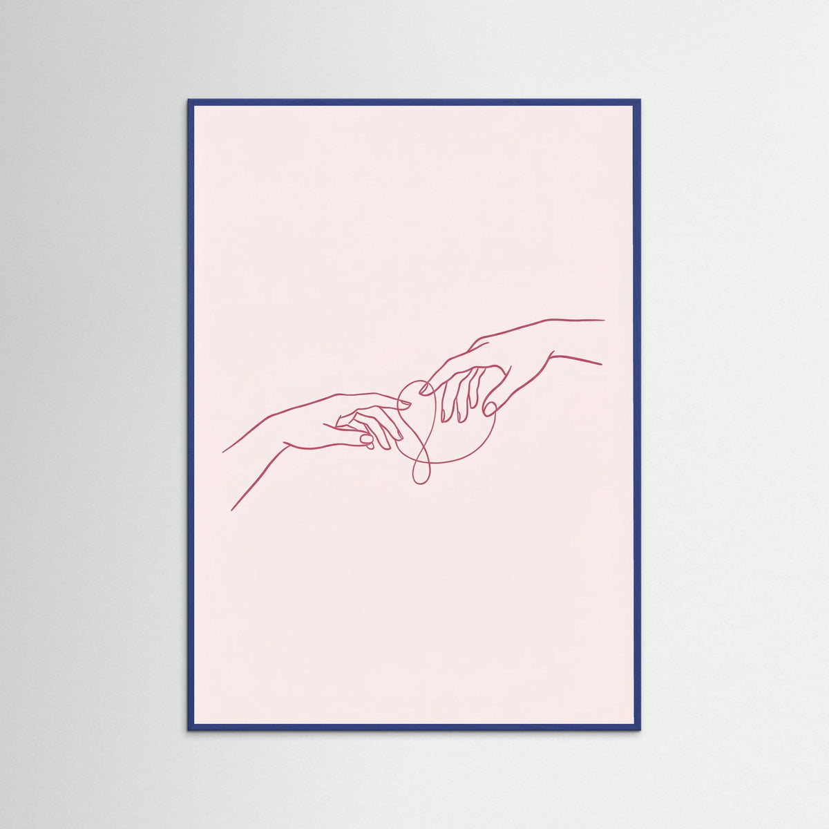 Blue Wood Heartfelt Message