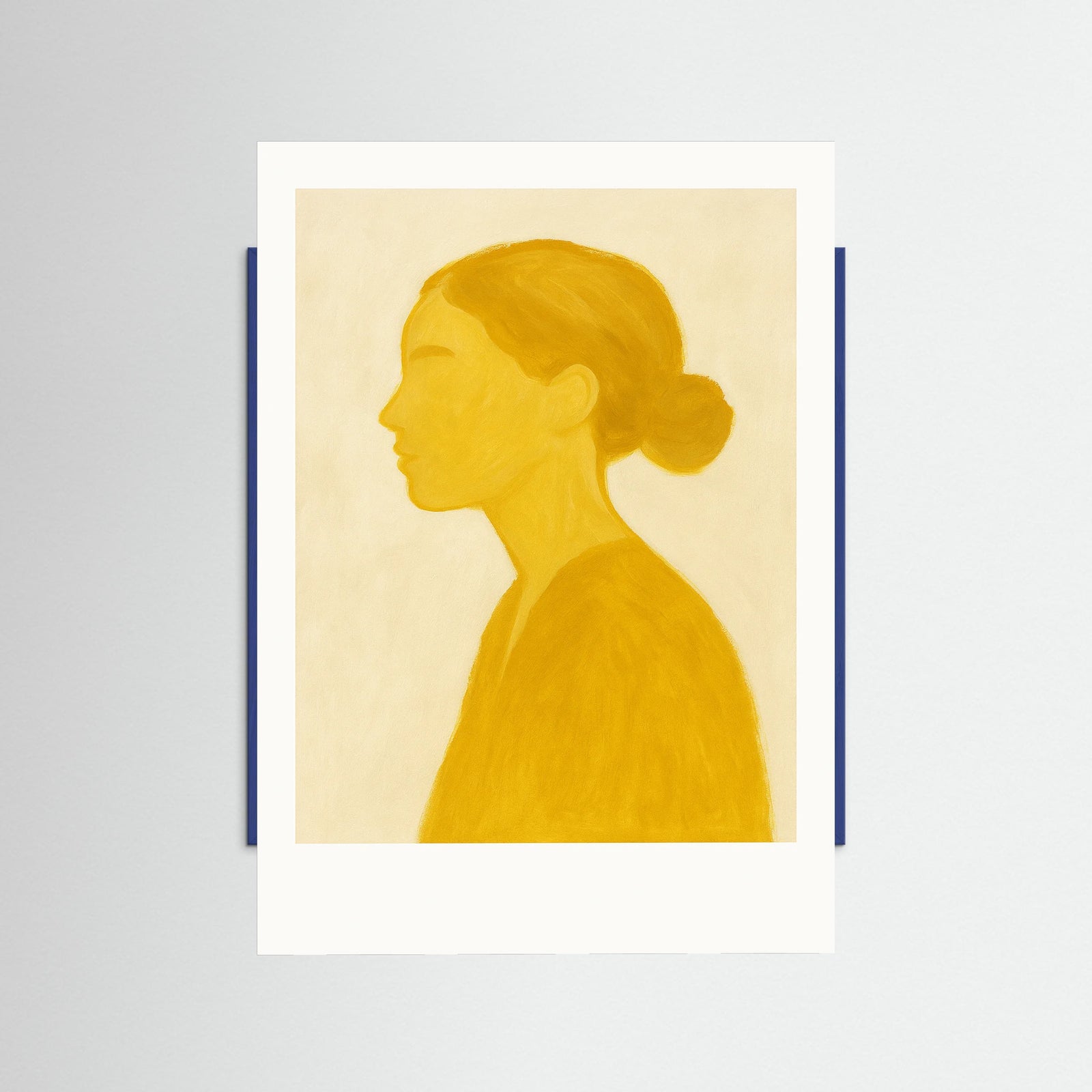 Blue Wood Her Morning