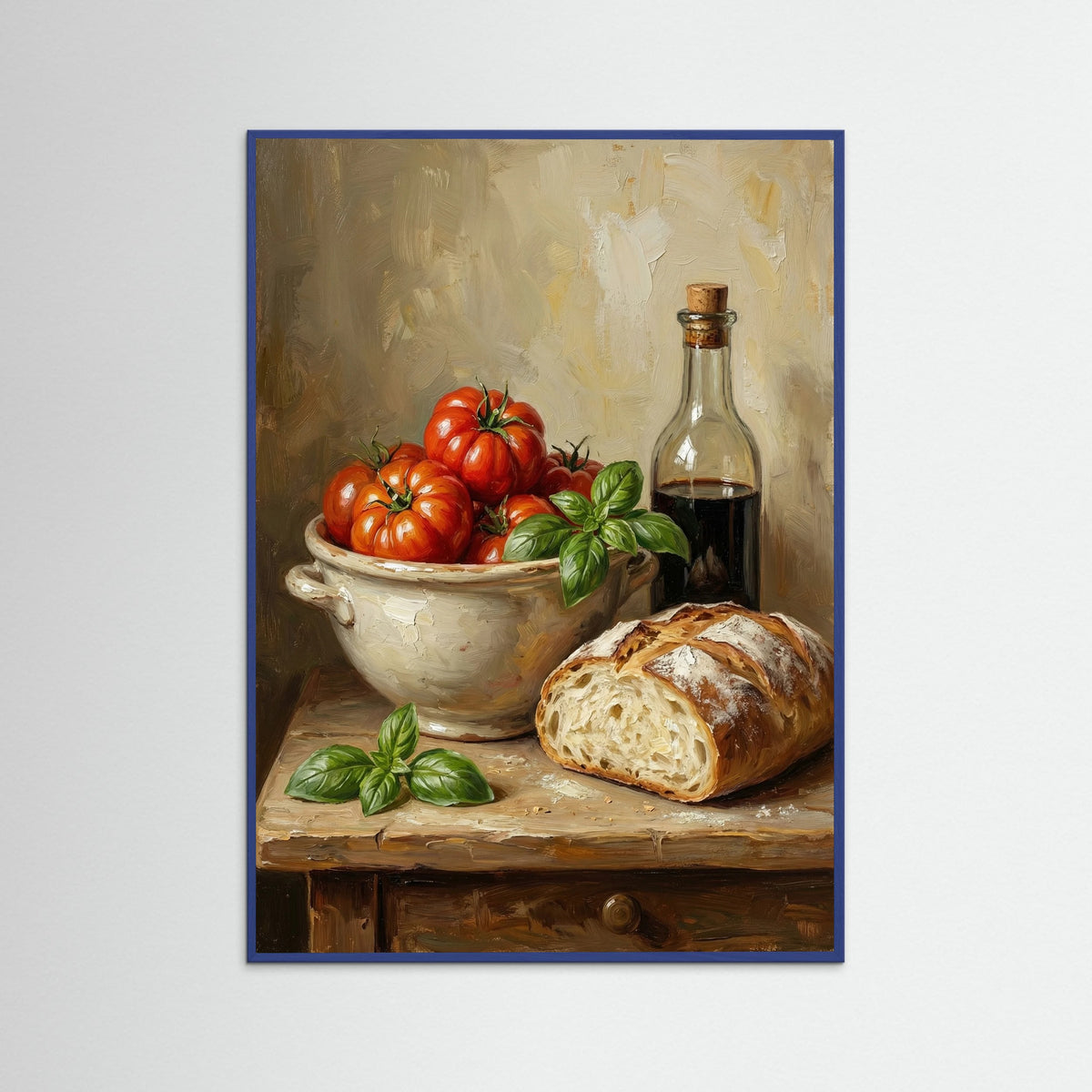 Blue Wood Herbal Infusion Still Life