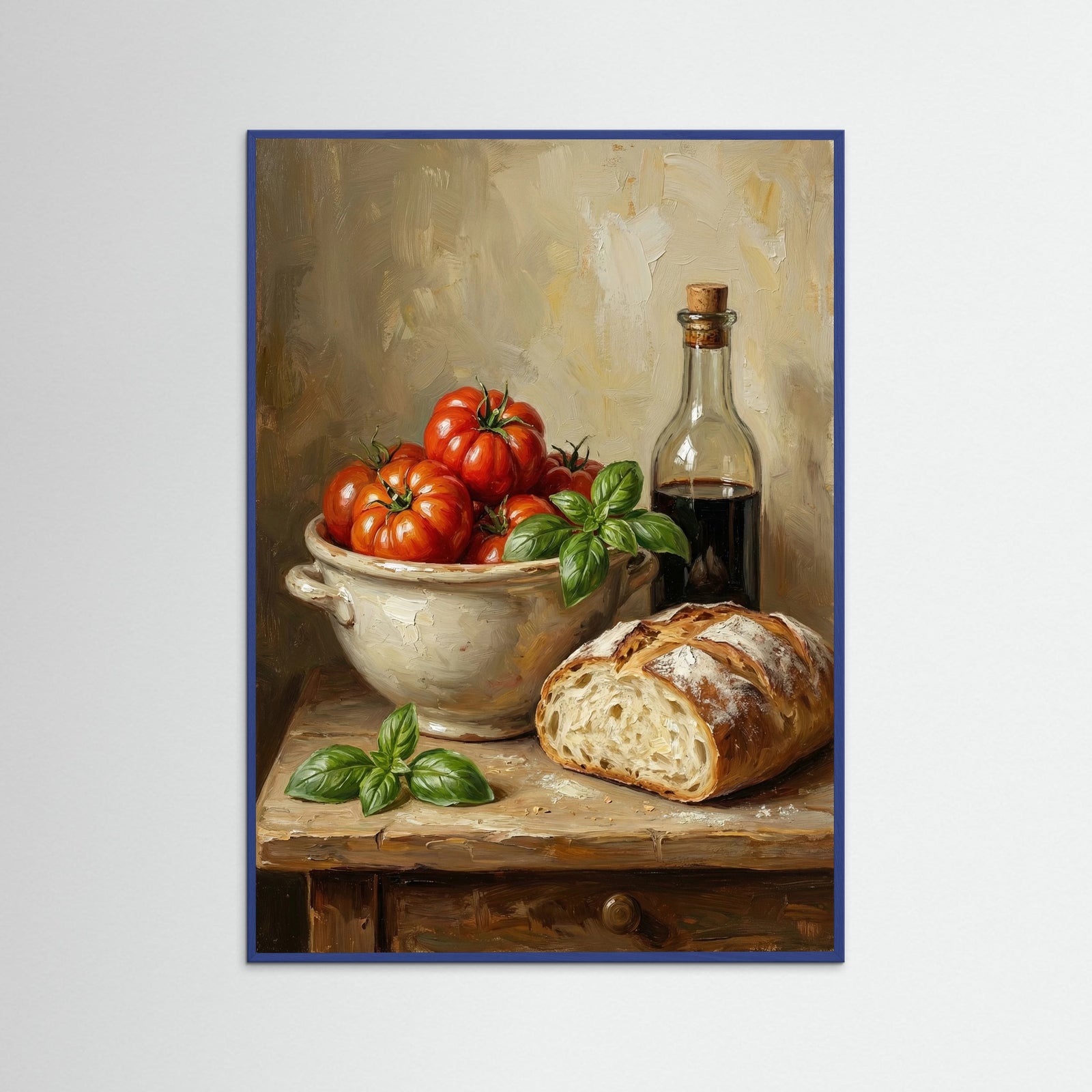 Blue Wood Herbal Infusion Still Life