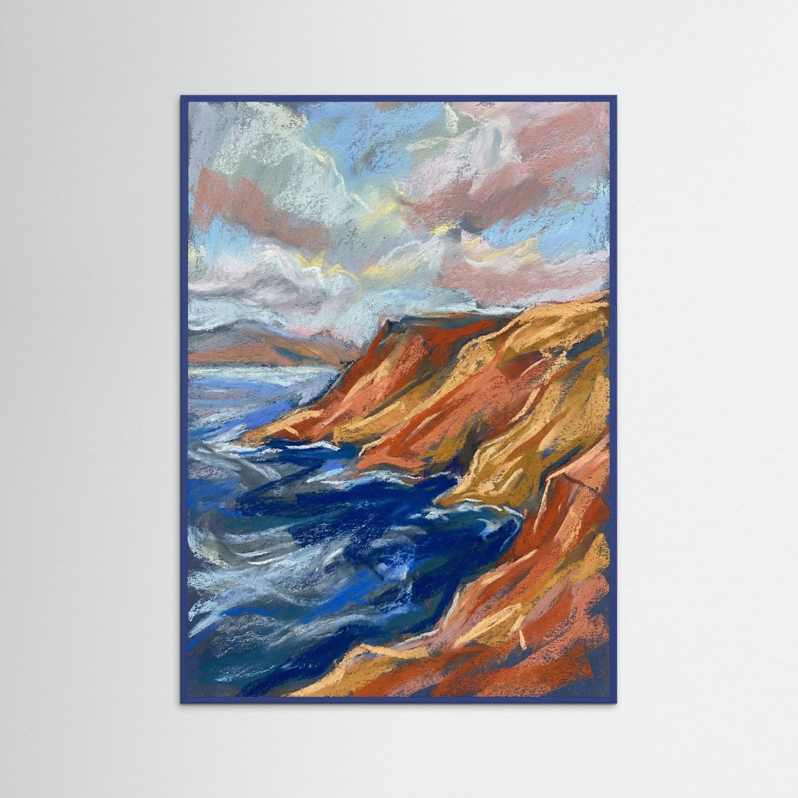 Blue Wood Highland Hues Blue