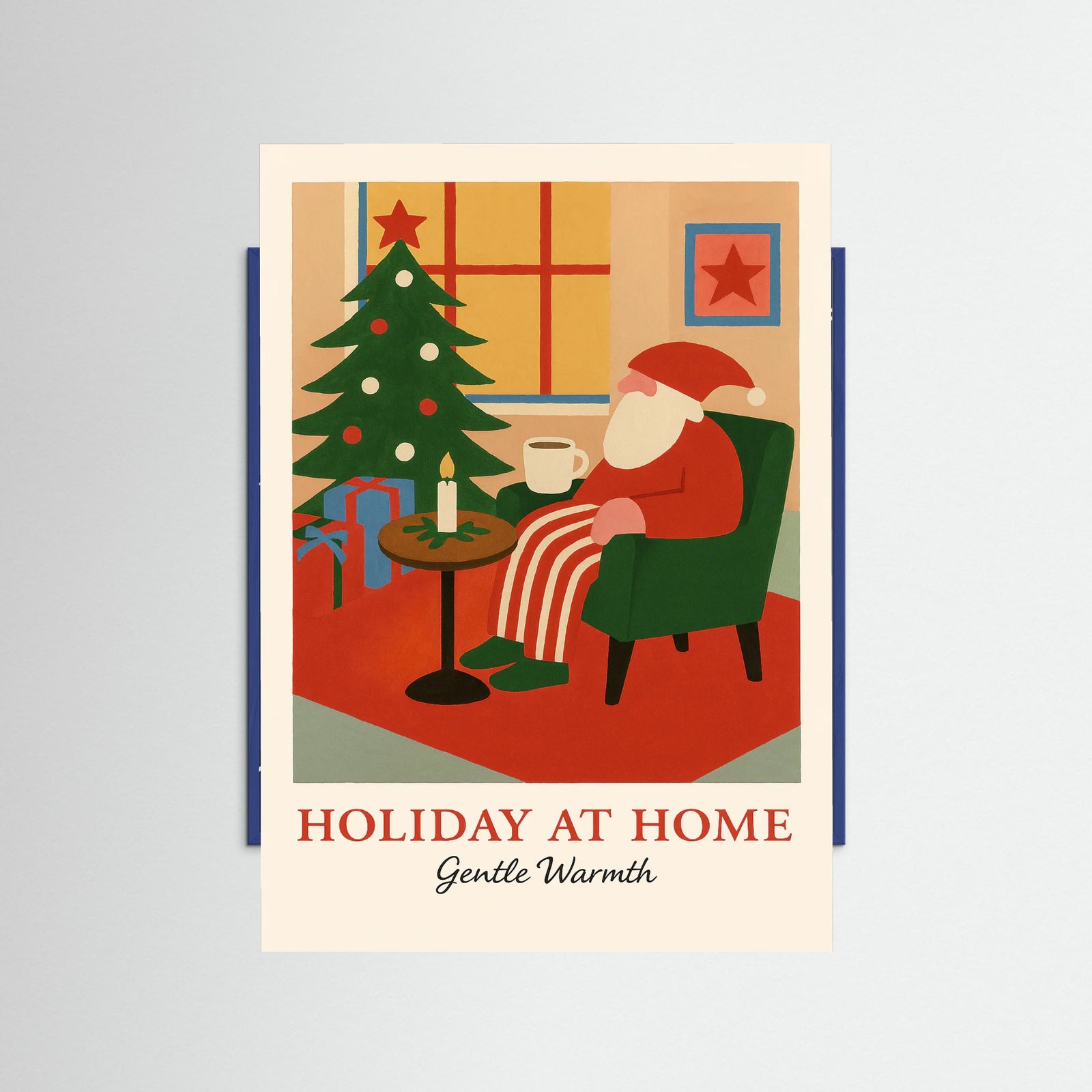 Blue Wood Holiday at home