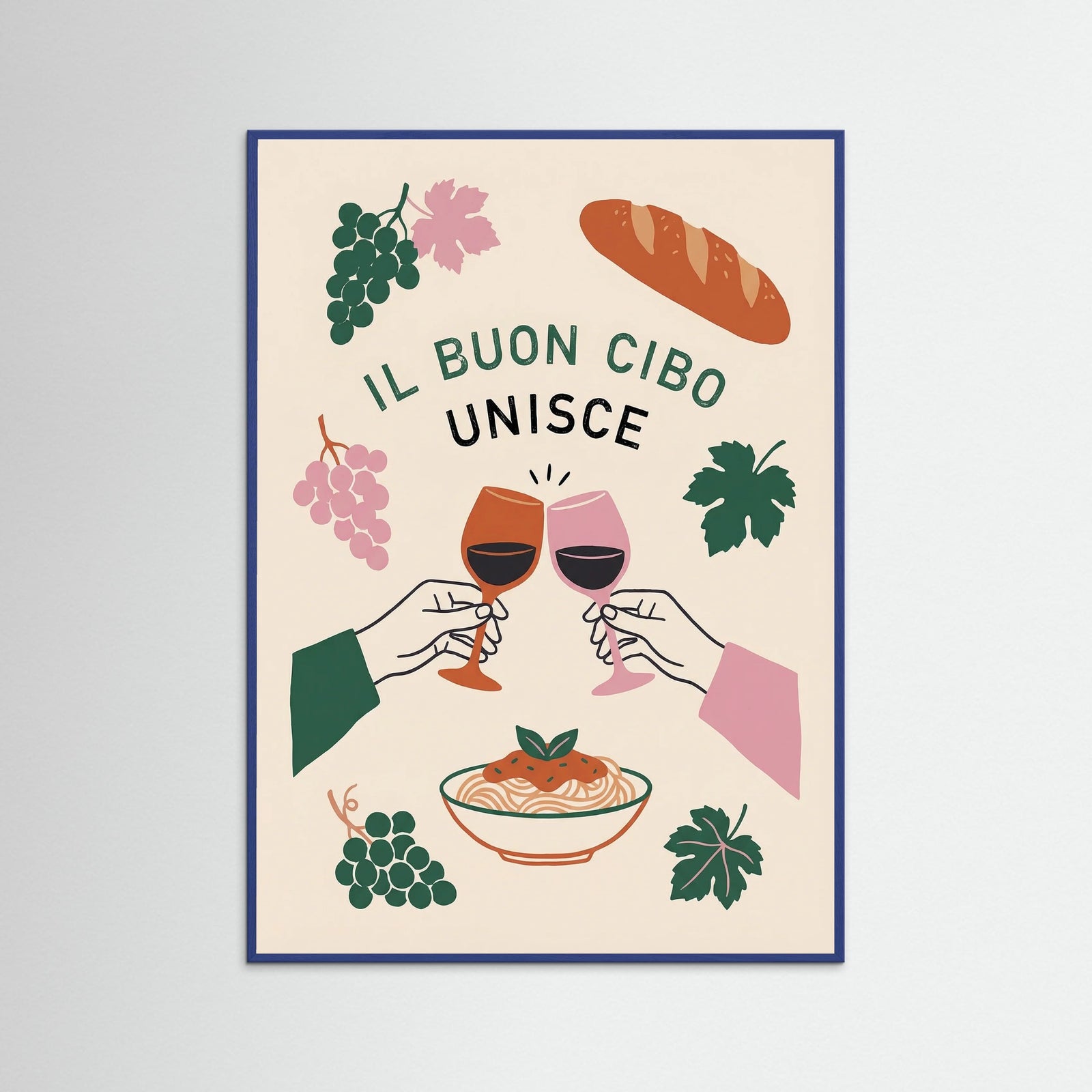 Blue Wood Homely Kitchen Wisdom