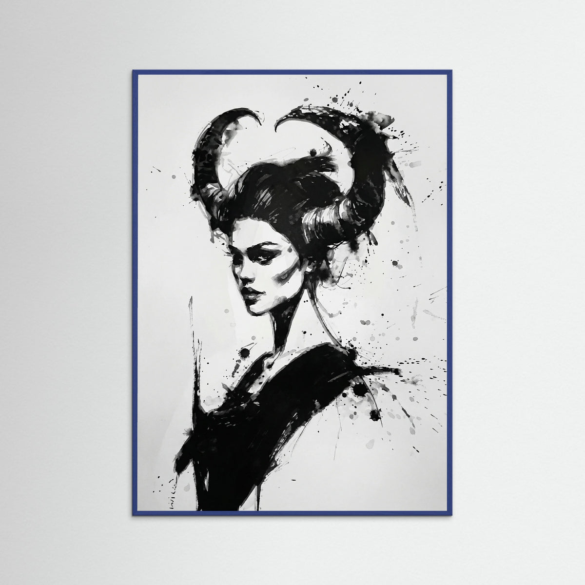 Blue Wood Horned Enigma