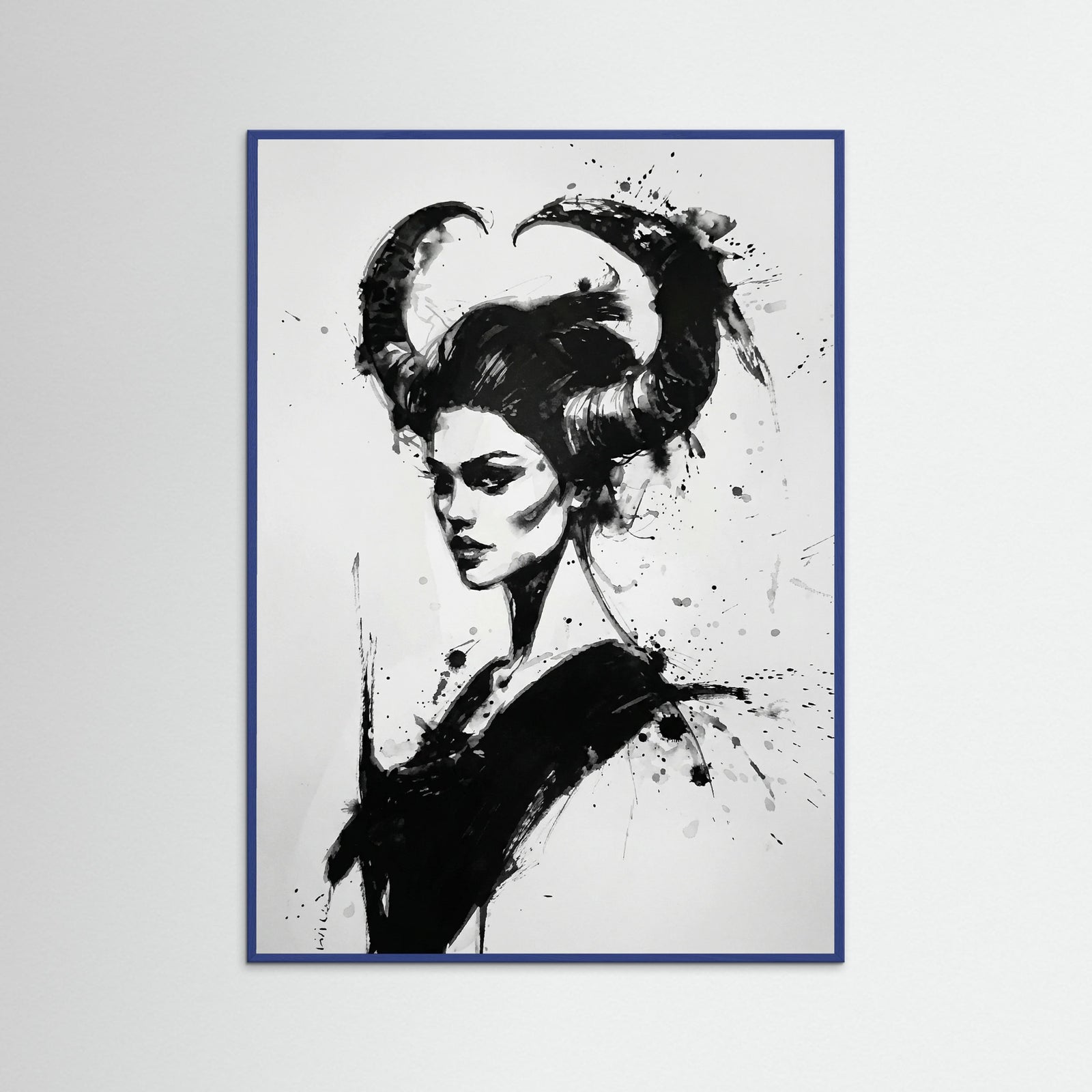 Blue Wood Horned Enigma