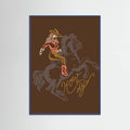 Howdy Cowgirl Poster – poster and art print