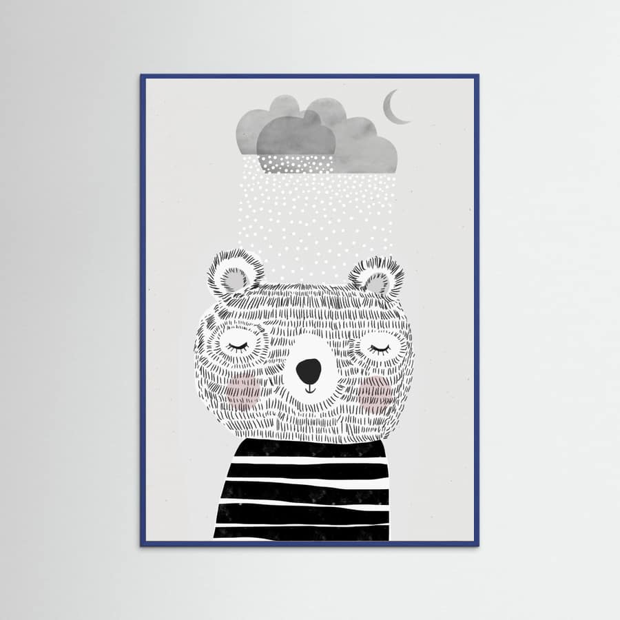 Póster I Love Snow – póster e impresión artística