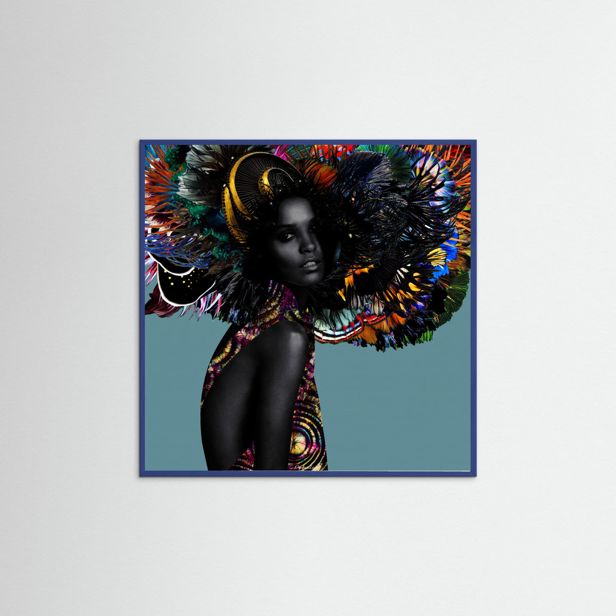 Blue Wood Iansa Poster