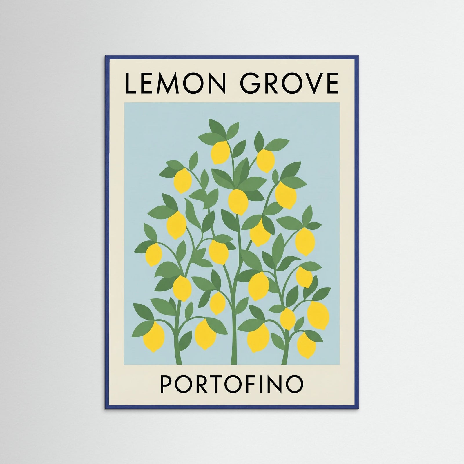 Blue Wood Ibiza Daisies